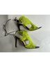Vicenza Multi Color Black Green Heels Size 7 - photo 4