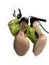 Vicenza Multi Color Black Green Heels Size 7 - photo 2