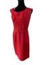 Karin Stevens Red Cocktail Dress Size 6 - photo 1