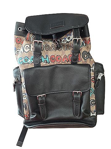 Coach coach Leather Backpack (view 1)
