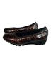 Josef Seibel Animal Print Brown Wedges Size EU 40 - photo 1