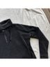 Lululemon Athletica 100% Polyester 89% Nylon 11% Elastane Black Gray Pullover Hoodie Size 6 - photo 5