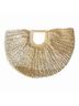 Ramla 100% Wicker Solid Tan Leather Belt One size - photo 5
