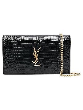 Saint Laurent Saint Laurent Cassandre Croco Shoulder Bag (view 1)