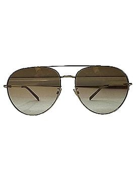 Givenchy Givenchy Aviator Sunglasses in Brown Metal (view 1)
