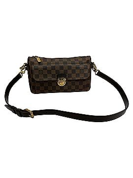 Louis Vuitton Louis Vuitton Ravello GM Damier Shoulder Bag in Brown Coated Canvas (view 1)