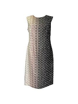 Missoni Missoni Gradient Patterned Sleeveless Midi Dress in Multicolor Rayon (view 1)