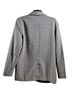 Steve Madden 95% Polyester 5% Elastane 100% Polyester Plaid Gray Blazer Size M - photo 2