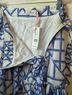 Vineyard Vines 100% Polyester 100% Rayon Blue White Casual Skirt Size 10 - photo 8