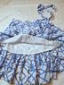 Vineyard Vines 100% Polyester 100% Rayon Blue White Casual Skirt Size 10 - photo 4