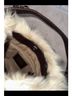 Coach Brown Ivory Leather Crossbody Bag One size - photo 5