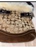 Coach Brown Ivory Leather Crossbody Bag One size - photo 4
