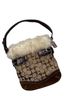 Coach Brown Ivory Leather Crossbody Bag One size - photo 1