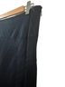 Talbots 32% Cotton 48% Silk 100% Polyester Solid Stripes Black Silk Skirt Size 10 - photo 2