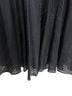 Talbots 32% Cotton 48% Silk 100% Polyester Solid Stripes Black Silk Skirt Size 10 - photo 5