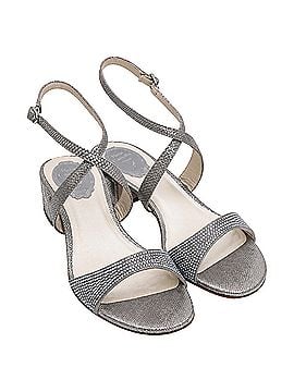 Rene Caovilla René Caovilla Crystal Embellished Sandals in Silver Crystal (view 2)