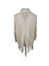 Chico's 100% Cotton Solid Ivory Cardigan Size L - photo 2
