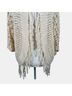Chico's 100% Cotton Solid Ivory Cardigan Size L - photo 5