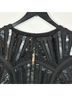 Cache 97% Polyester 3% Elastane 100% Polyester Graphic Black Blazer Size S - photo 7