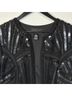 Cache 97% Polyester 3% Elastane 100% Polyester Graphic Black Blazer Size S - photo 4