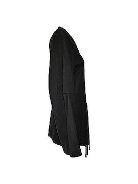 Ann Demeulemeester Ann Demeulemeester Front Self-Tie Jacket in Black Wool (view 2)