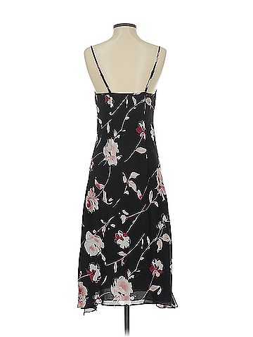 New York & Company 90s Dark Floral Spaghetti Strap Midi New York &amp; Company Casual Dress (view 2)