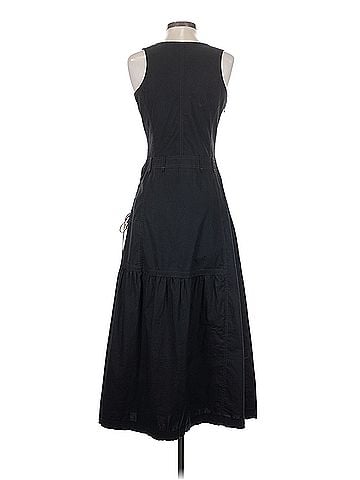 Boston Proper Sleeveless Navy Midi Boston Proper Casual Dress (view 2)