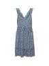 Astr 100% Polyester Floral Blue Cocktail Dress Size M - photo 1