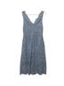 Astr 100% Polyester Floral Blue Cocktail Dress Size M - photo 2