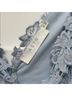 Astr 100% Polyester Floral Blue Cocktail Dress Size M - photo 4