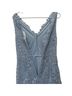 Astr 100% Polyester Floral Blue Cocktail Dress Size M - photo 6