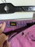 Lee 100% Cotton Pink Denim Shorts Size 26 - photo 3