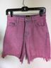 Lee 100% Cotton Pink Denim Shorts Size 26 - photo 11