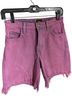 Lee 100% Cotton Pink Denim Shorts Size 26 - photo 2