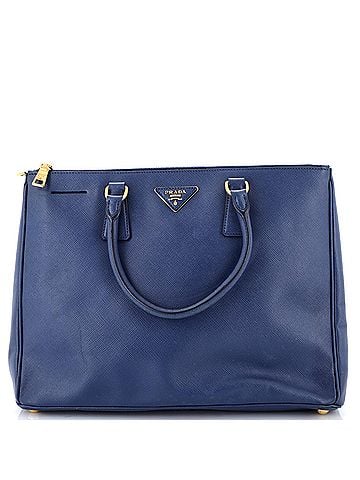 Prada Double Zip Lux Tote Saffiano Leather Large (view 1)