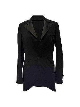 Ralph Lauren Ralph Lauren Tuxedo Blazer in Black Wool (view 1)