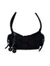 ASOS 100% Nylon Floral Black Shoulder Bag One size - photo 4