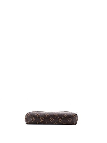 Louis Vuitton Pallas Clutch Monogram Canvas with Leather (view 2)