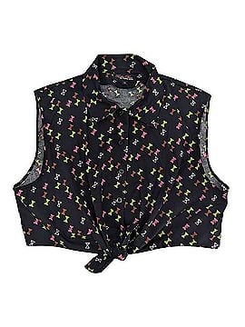 Trashy Diva by Candice Gwinn Dolly Tie Top Sleeveless T-Shirt (view 1)