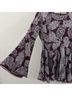 Ecote Paisley Red Casual Dress Size 0 - photo 7