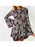 Ecote Paisley Red Casual Dress Size 0 - photo 4
