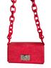FURLA 100% Other Red Clutch One size - photo 1