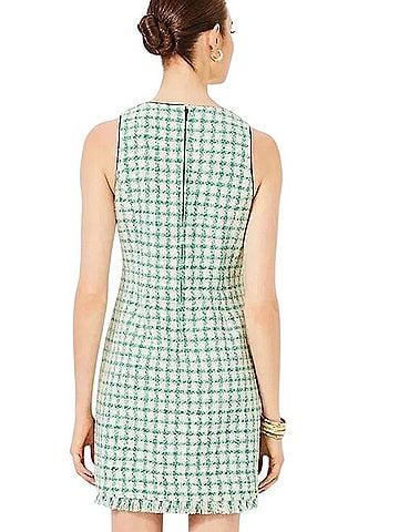 Lilly Pulitzer Augustus Bouclé Shift Casual Dress (view 2)