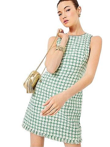 Lilly Pulitzer Augustus Bouclé Shift Casual Dress (view 1)