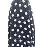 Boden 100% Polyester Polka Dots Blue White Casual Skirt Size 4 - photo 2