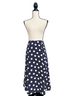Boden 100% Polyester Polka Dots Blue White Casual Skirt Size 4 - photo 1
