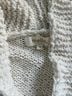 Three Bird Nest Solid White Pink Cardigan Size M - photo 3