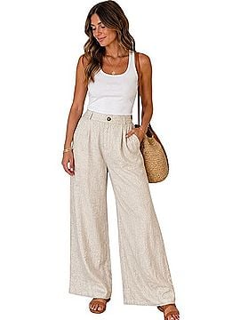 Sienna Sky Linen-Blend Wide Leg Pants Casual Pants (view 1)