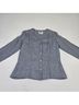 Flax 100% Linen Solid Blue Gray Jacket One size (petite) - photo 12