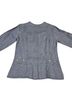 Flax 100% Linen Solid Blue Gray Jacket One size (petite) - photo 2